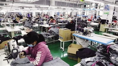 湘南紡織基地牛仔服飾企業全面復工，日用品銷售同步回暖